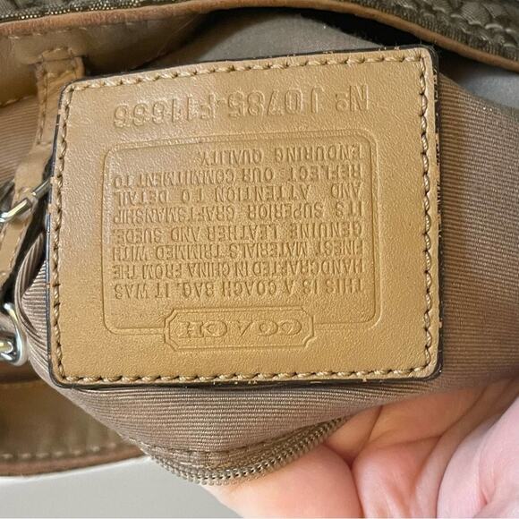 Coach shoulder bag leather ware eat. 1941 suede - Picture 4 of 10